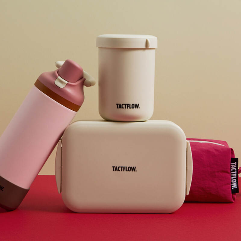 Cốc đựng đồ ăn nhẹ TACTFLOW &ndash; 600ml &ndash; Xanh mint &ndash; TFK452MIT, , large image number null